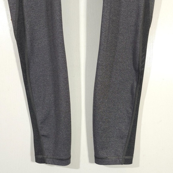 Lululemon Train Times 7/8 Pant Leggings 25" Heathered Black Women's Size 6 - Picture 3 of 6